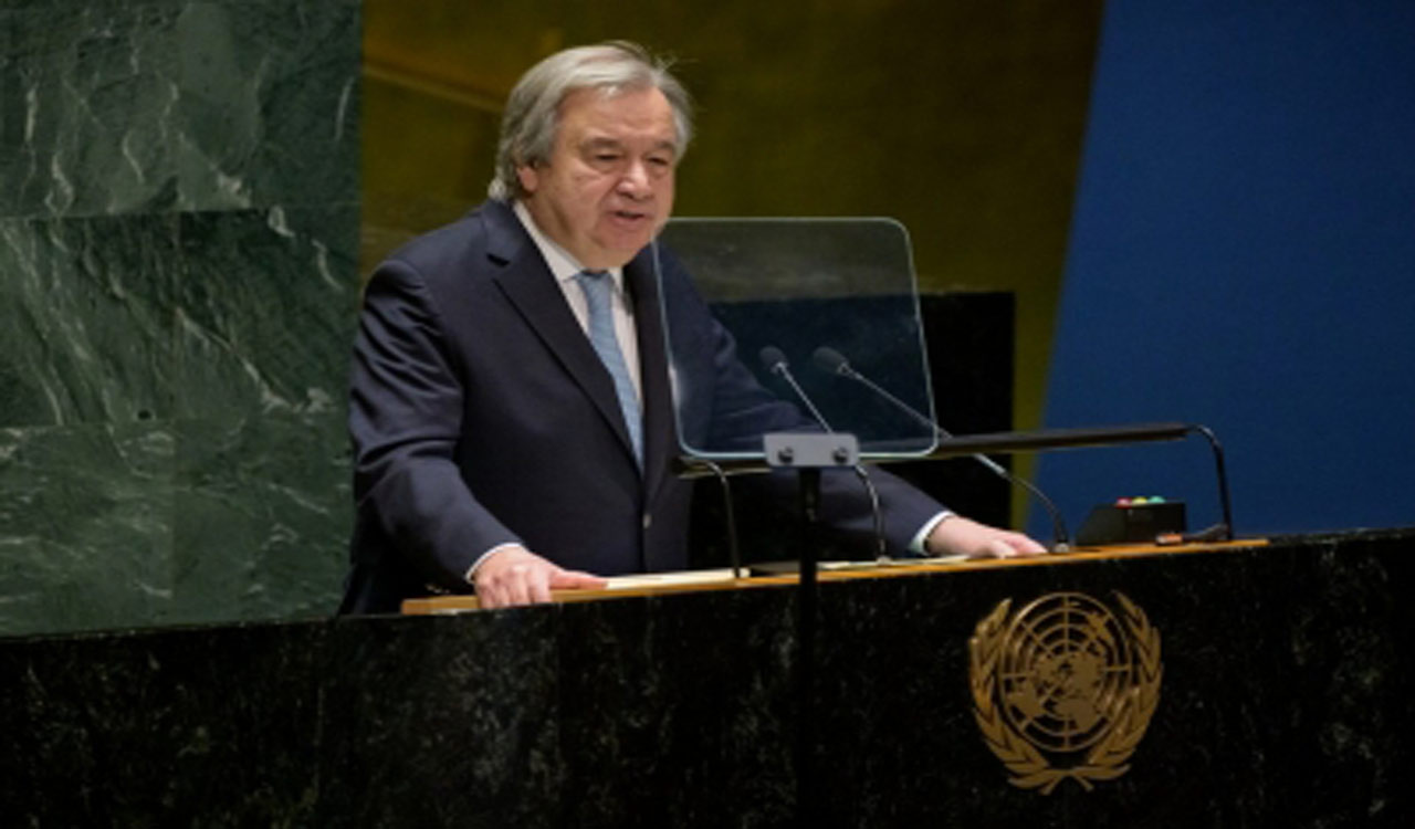 UN chief condemns terrorist attack in Syrian capital