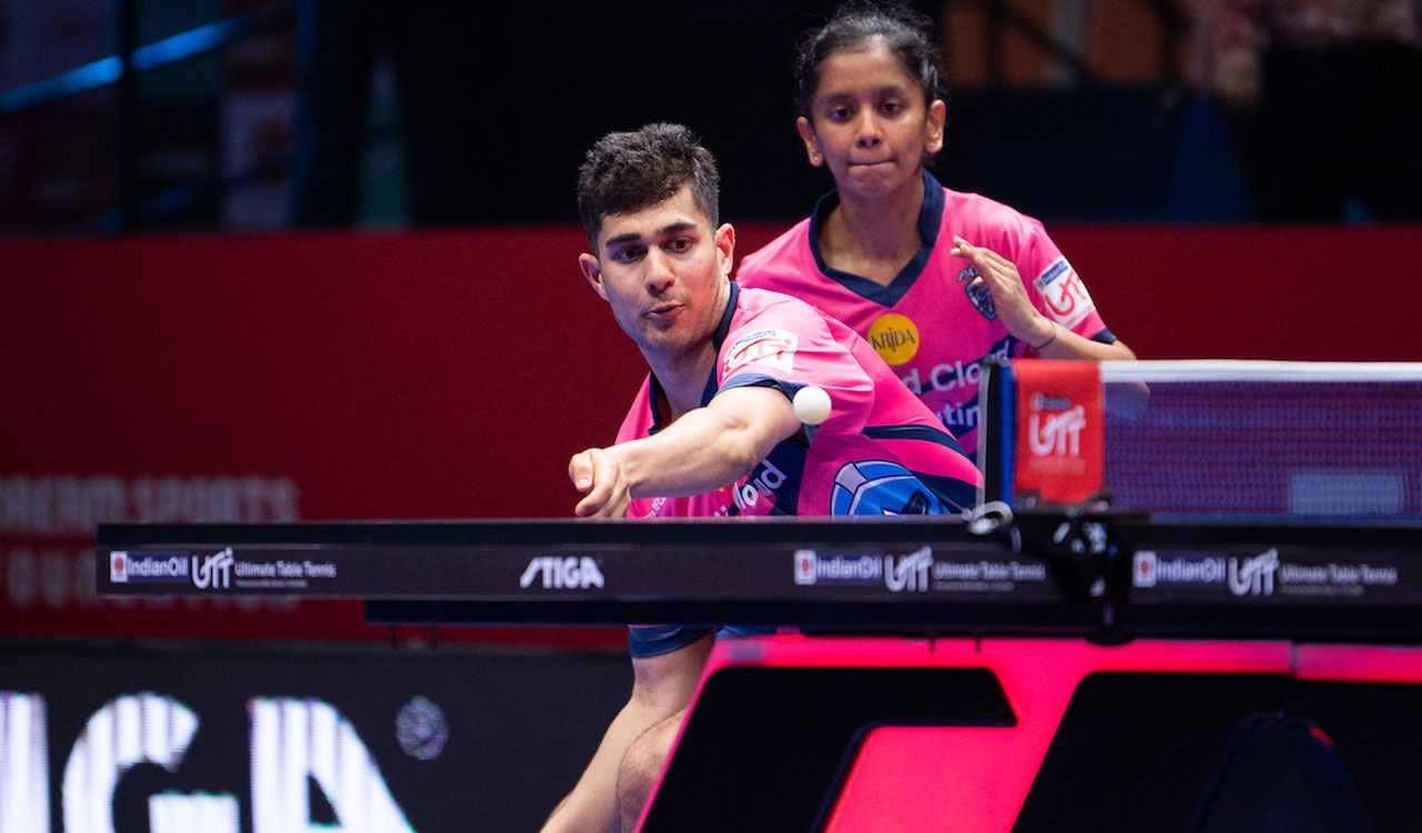 Jaipur Patriots edge Chennai Lions in UTT Opener