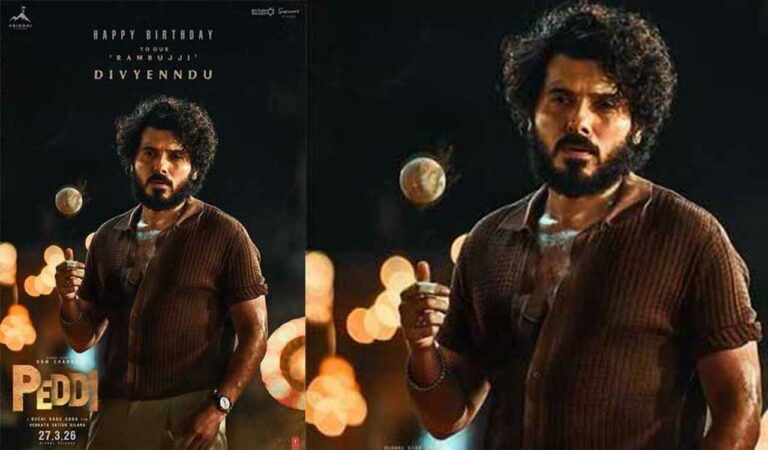 Peddi is a village-based sports drama being directed by Buchi Babu Sana. The film also stars Shiva Rajkumar and Jagapathi Babu in key roles.