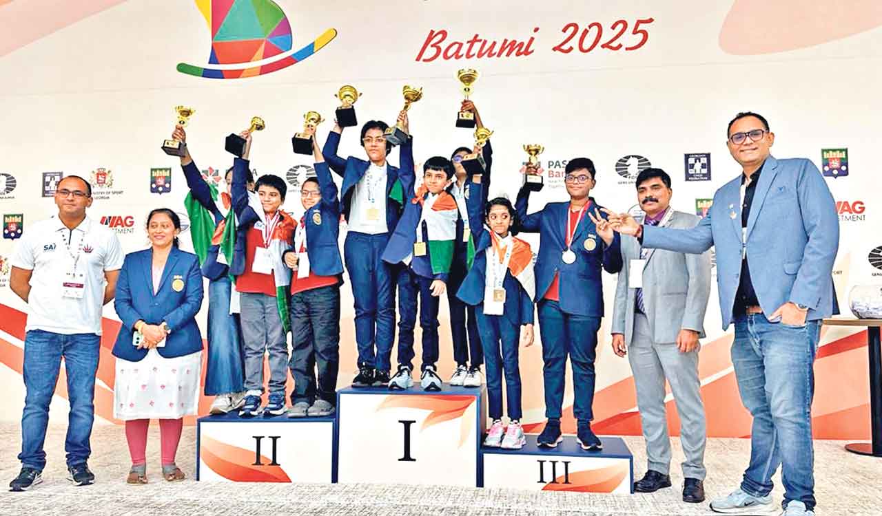 India wins 7 out of 18 medals at FIDE World Cup sub-junior chess