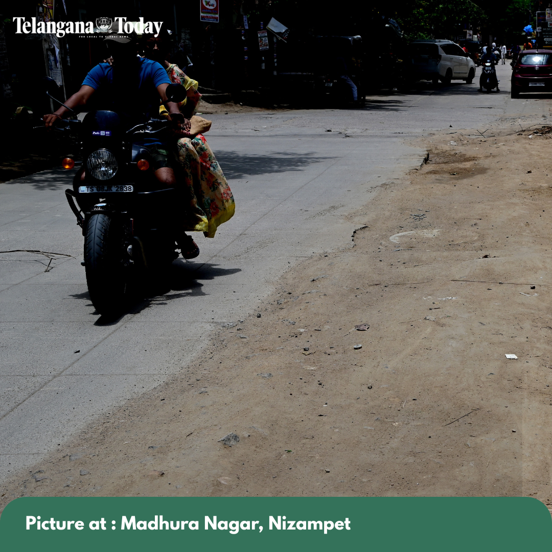 Pothole-ridden internal roads plague Hyderabad residents