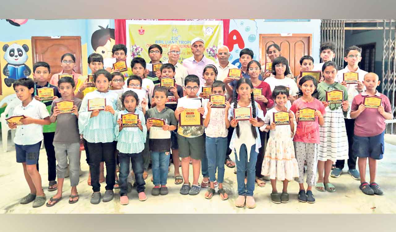 Divit, Samanvith emerge champions in 230th Briliiant Trophy chess