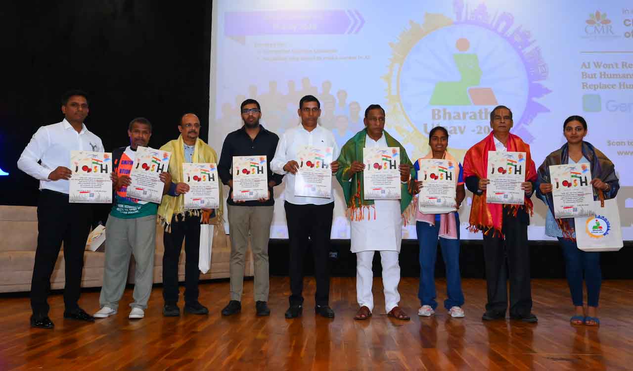 CMR Group of Institutions hosts Transformative AI Bharat Utsav, empowering students for an AI-driven future