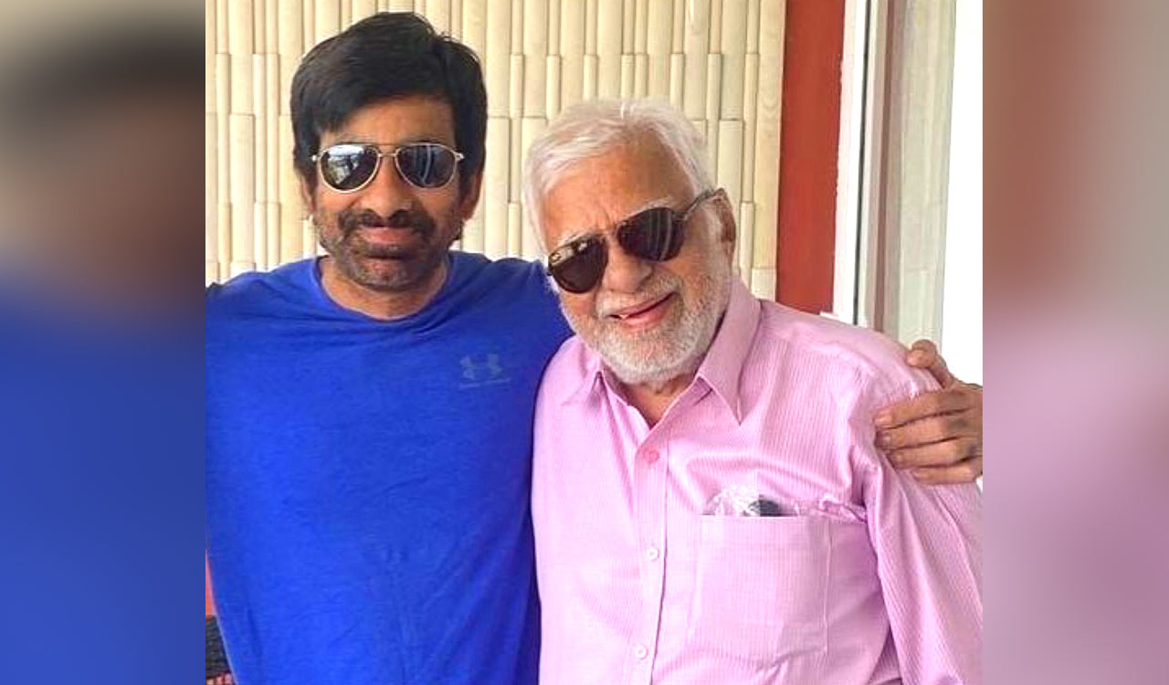 Actor Ravi Teja’s father Rajagopal Raju passes away at 90