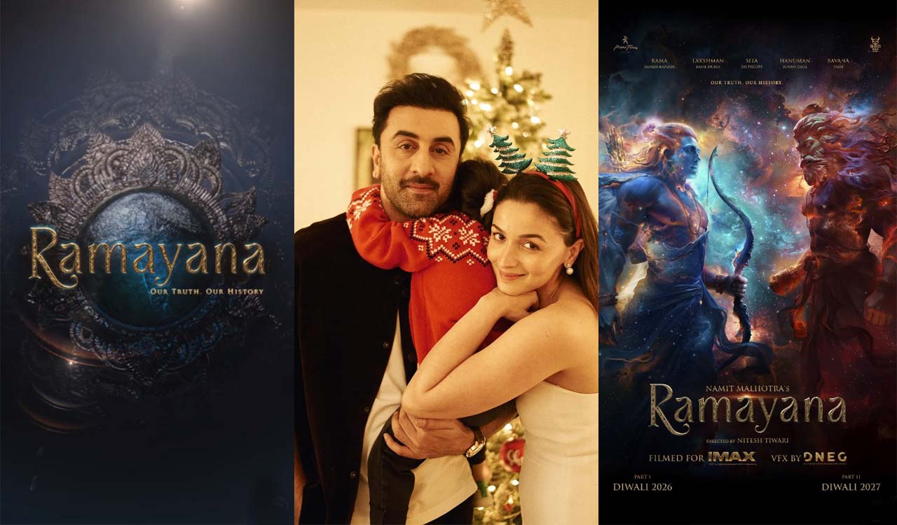 Alia Bhatt hails Ranbir Kapoor’s divine transformation in Ramayana first look