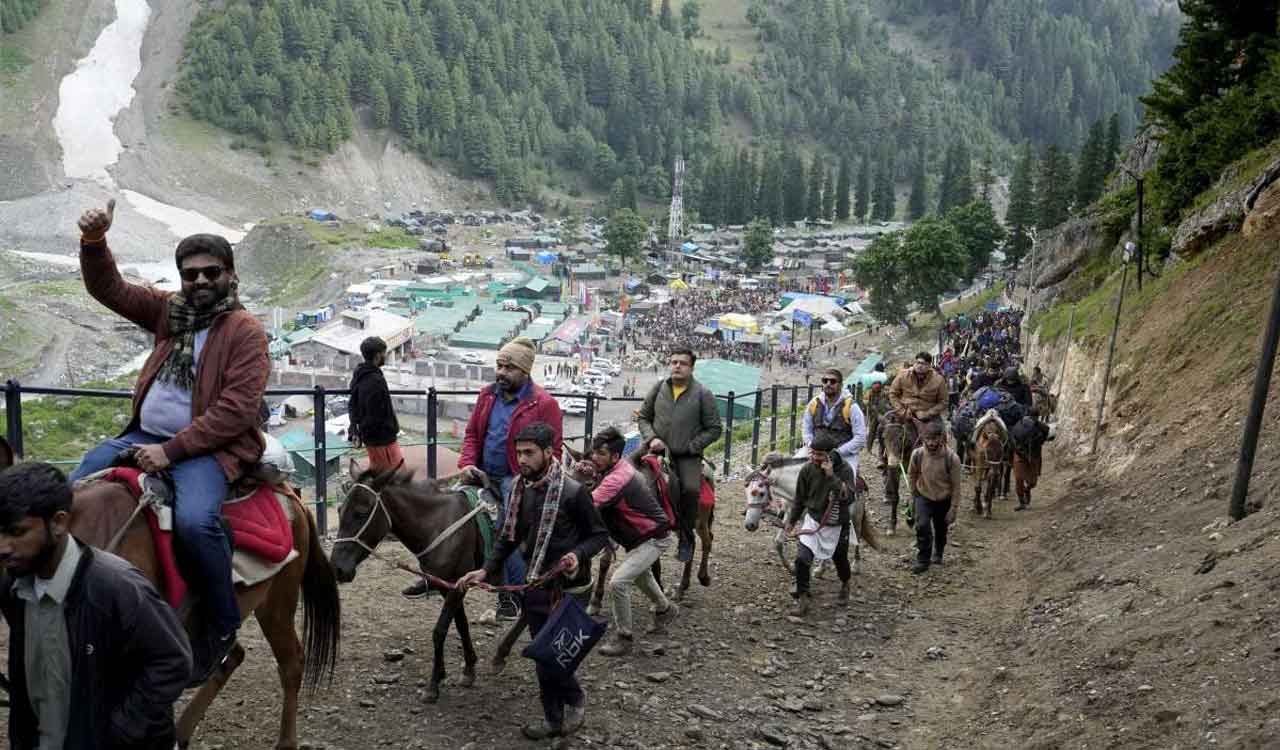 Amarnath Yatra suspended today, no convoy movement from Jammu