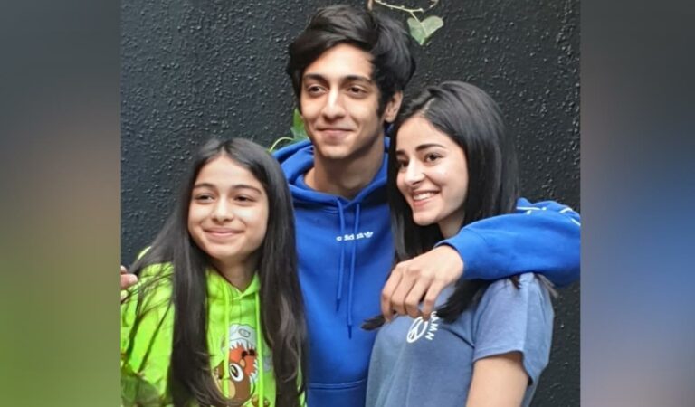 Chunky Panday shared nostalgic childhood pictures of Ananya and Ahaan Panday while wishing Ahaan good luck on his debut film Saiyaara, directed by Mohit Suri and produced by YRF.