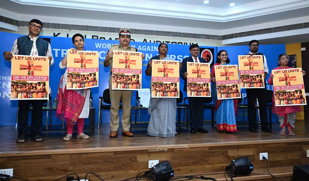 Hyderabad marks World Day Against Trafficking with awareness event