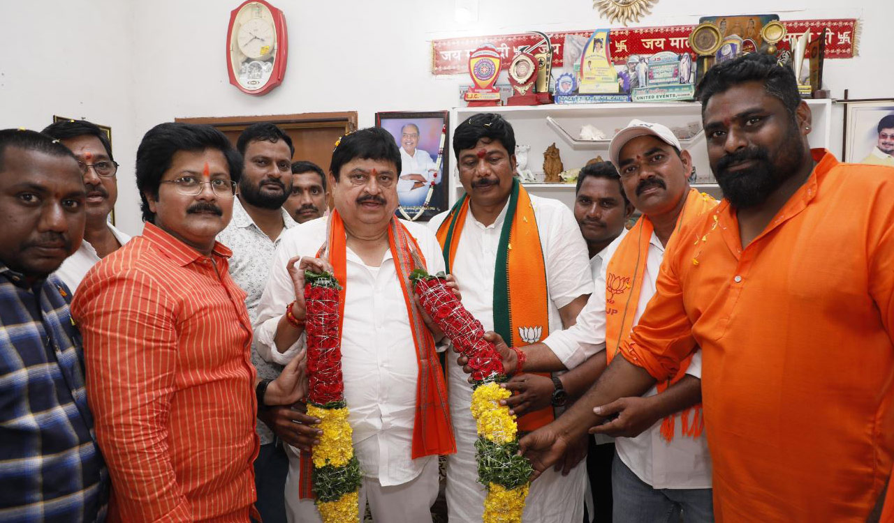 Congress preventing BCs from getting their rightful political share: BJP chief Ramchander Rao