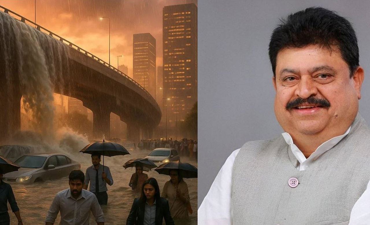 BJP’s new Telangana chief trolled mercilessly after AI-generated ‘flooded flyover’ jibe