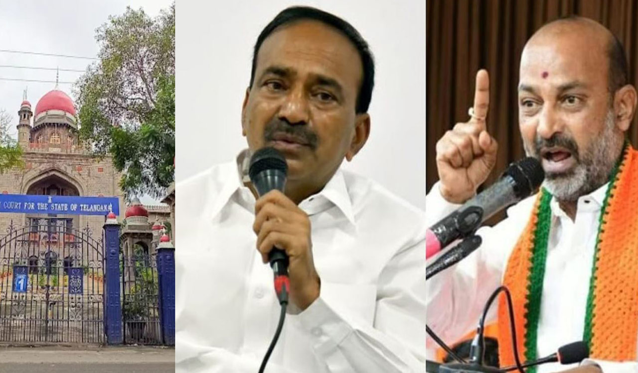 Telangana High Court quashes cases against Bandi Sanjay and Etela Rajendar