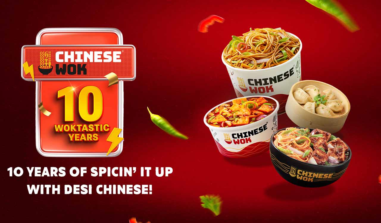 Chinese Wok celebrates 10 successful years; launched special anniversary emblem