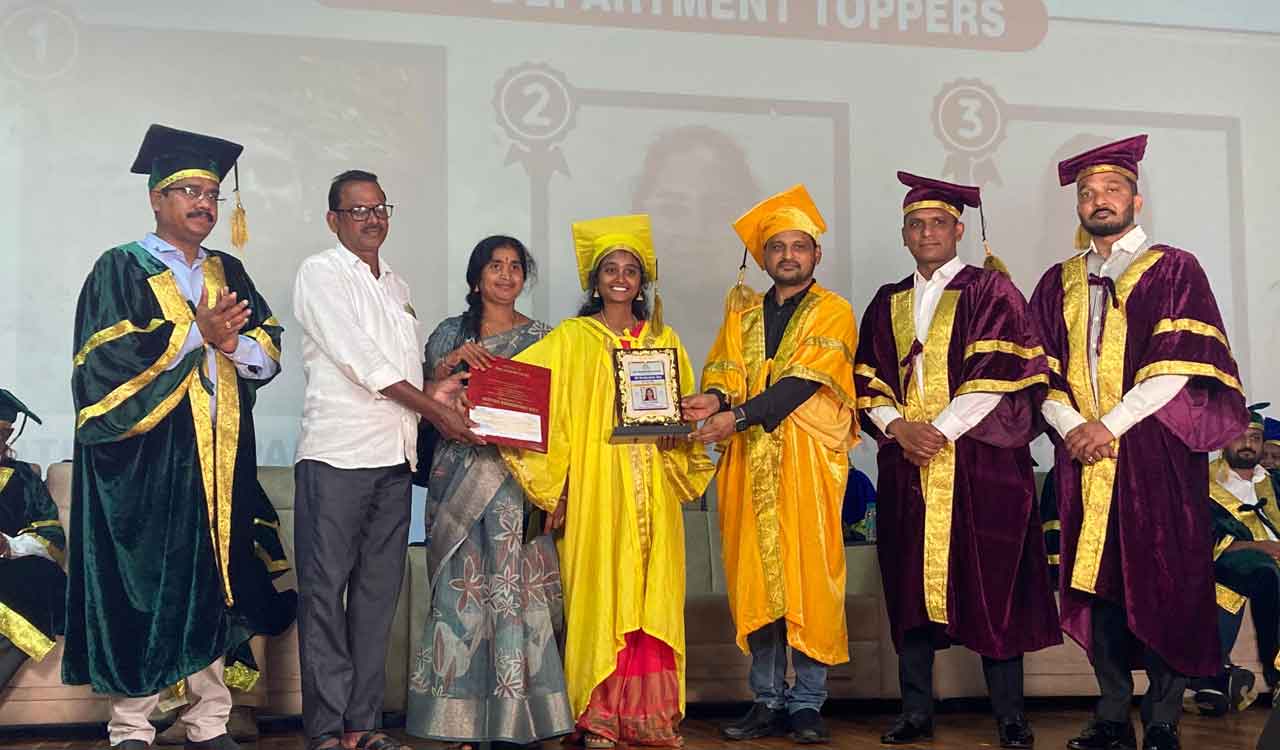 CMR Engineering College holds 12th Graduation Day