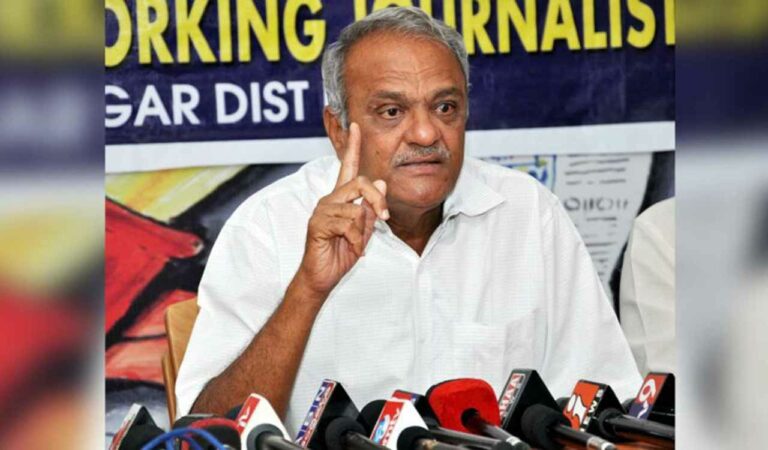 Banakacherla controversy is due to Naidu’s over action, says CPI Narayana