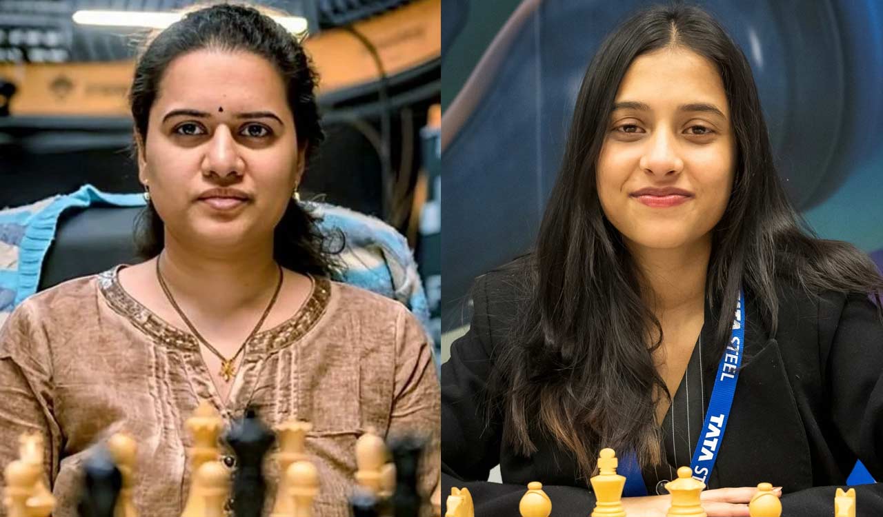 Humpy, Divya play out draw in Game 1 of FIDE Women’s World Cup final