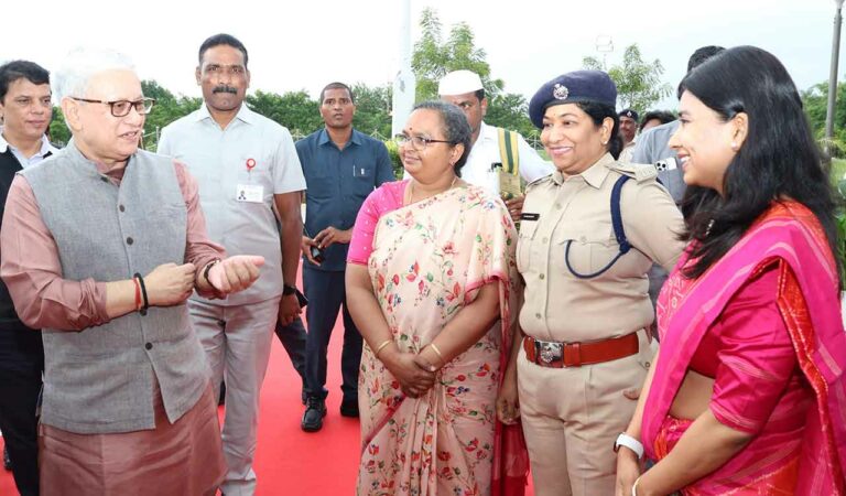 Telangana Governor Jishnu Dev Varma lauds steel bank initiative for SHGs in Husnabad