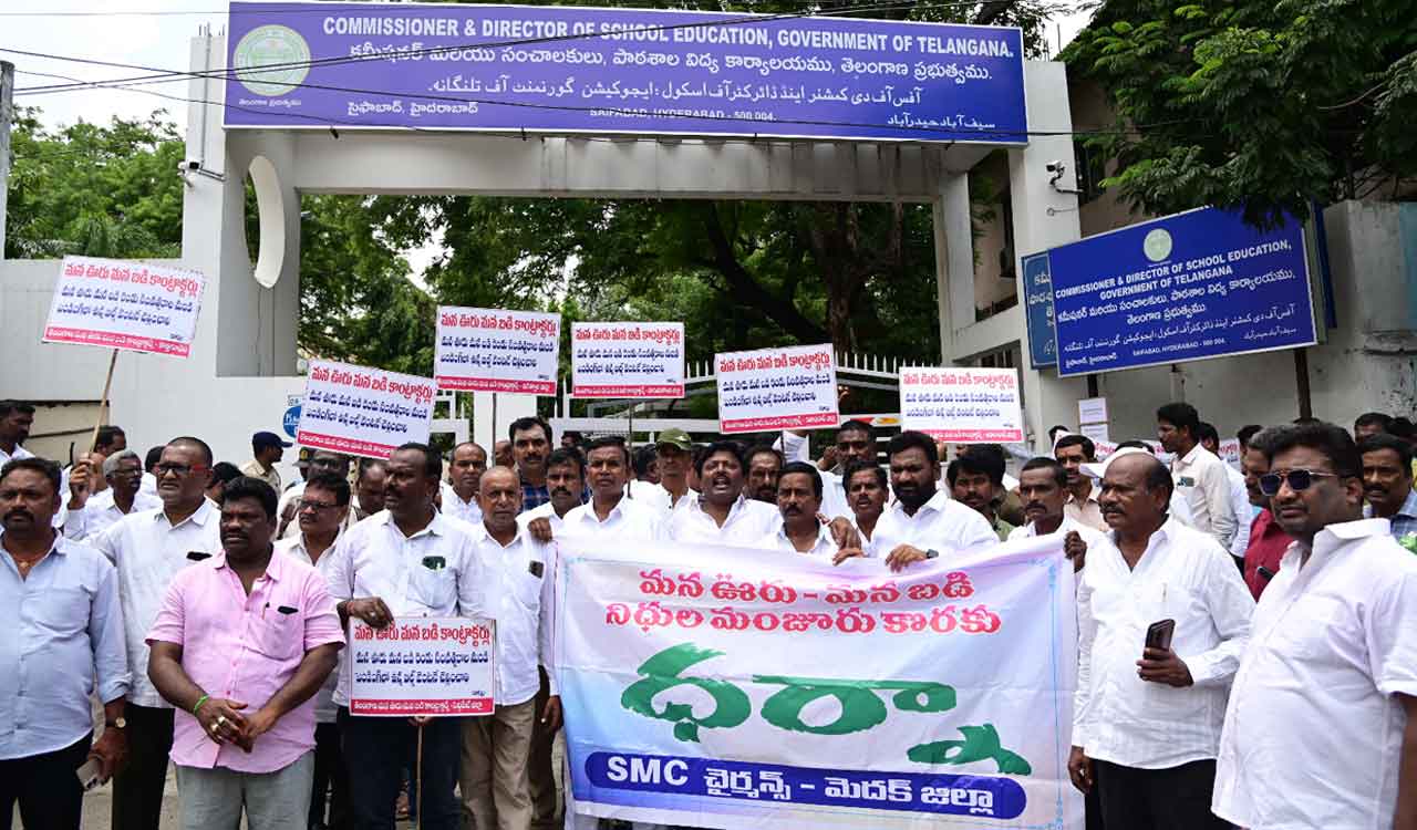 Small contractors threaten to lock Telangana government schools over unpaid bills