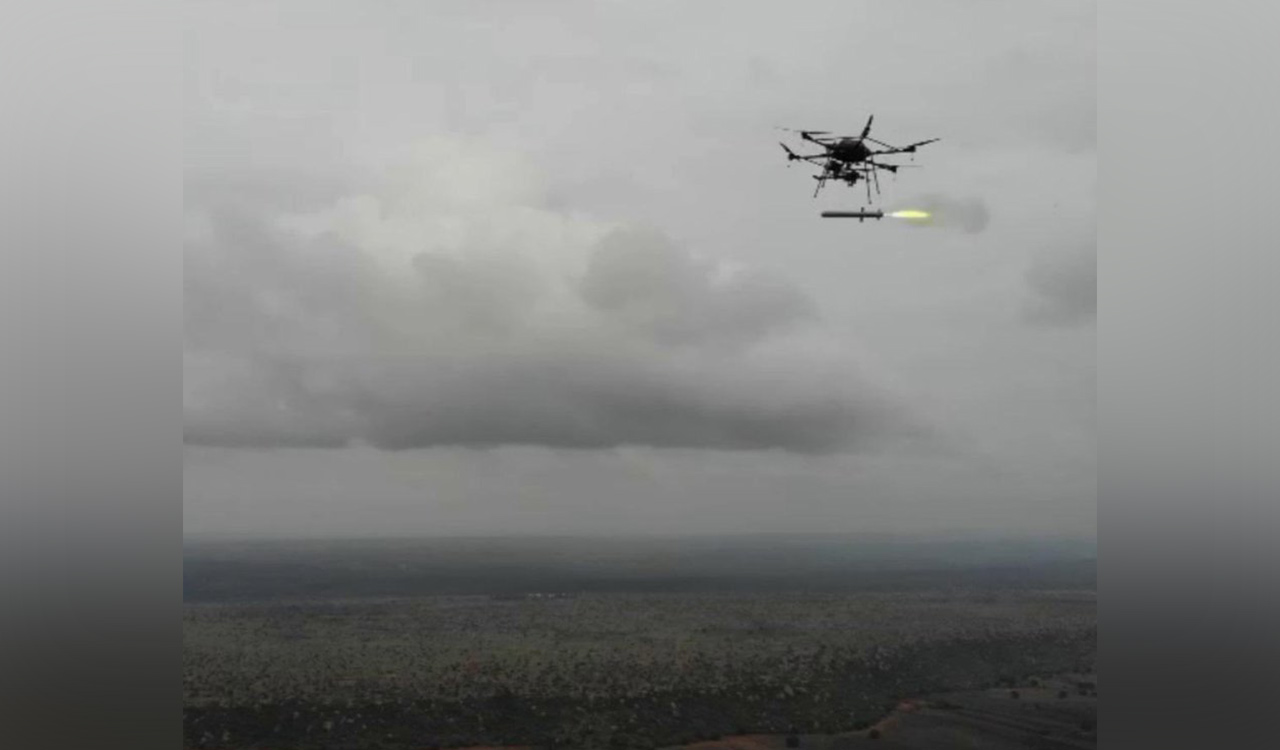 India successfully tests UAV-launched precision guided missile ULPGM-V3 in Andhra Pradesh