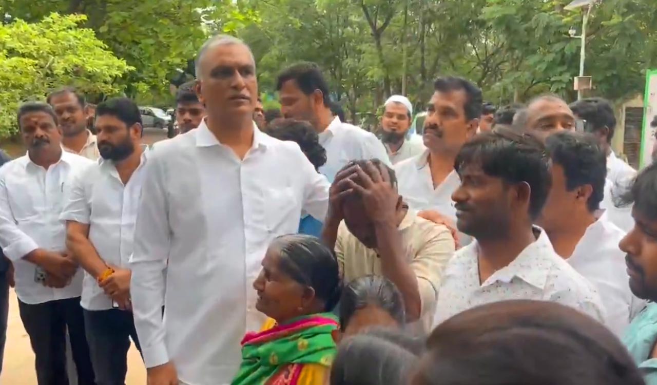 Harish Rao hits out at Congress govt over Sigachi tragedy, demands immediate relief to victims