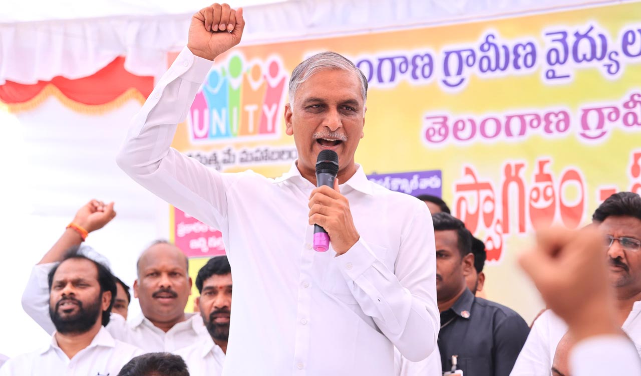 Harish Rao submits KLIS barrage data to Ghose Commission, accuses state of withholding documents