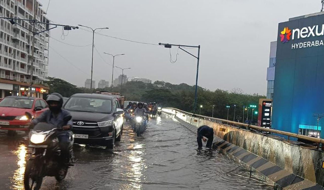 Shaikpet records highest rainfall in Hyderabad