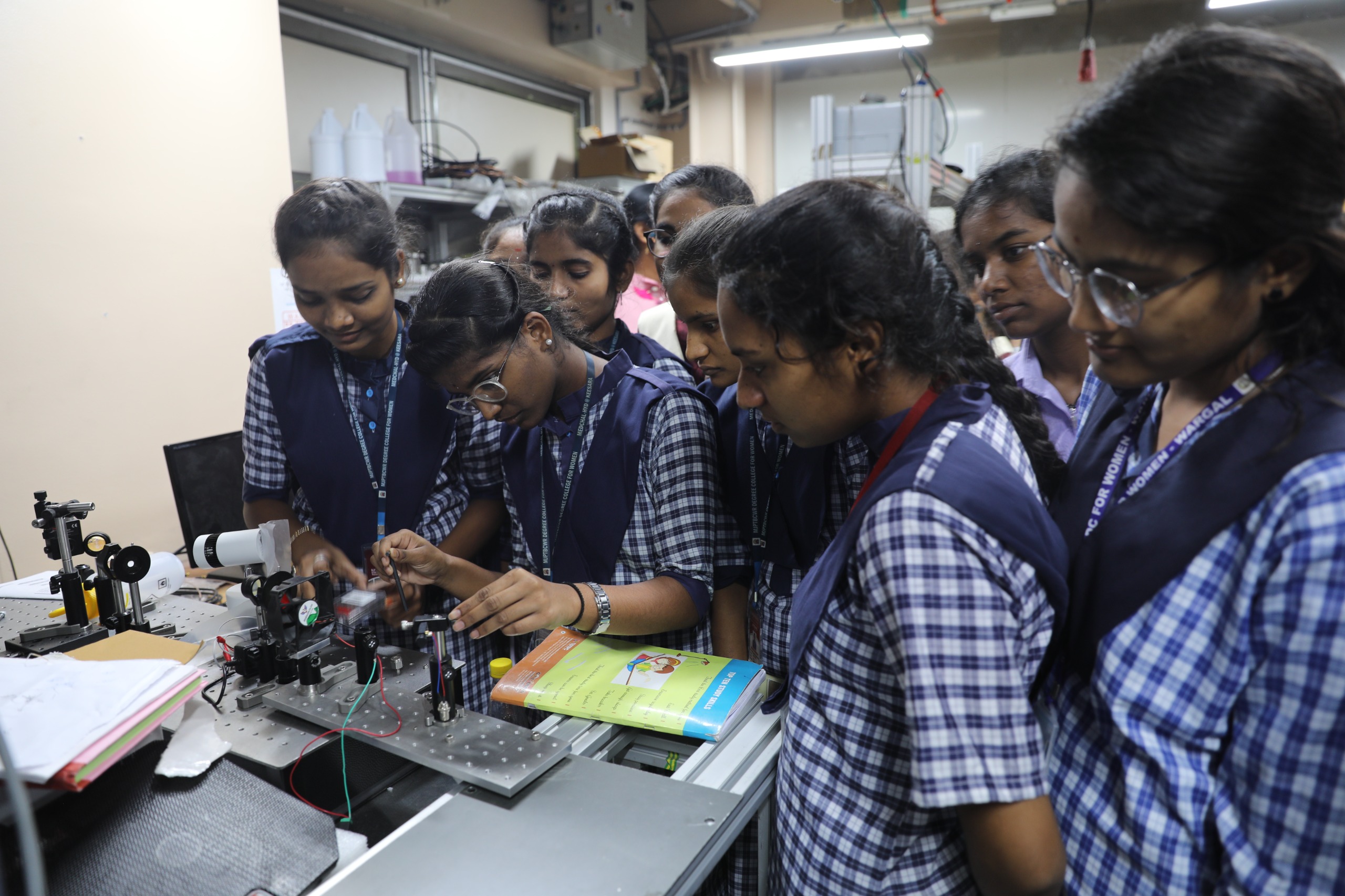 Kalpana She for STEM: Girl students from welfare colleges explore India’s top research labs in Hyderabad