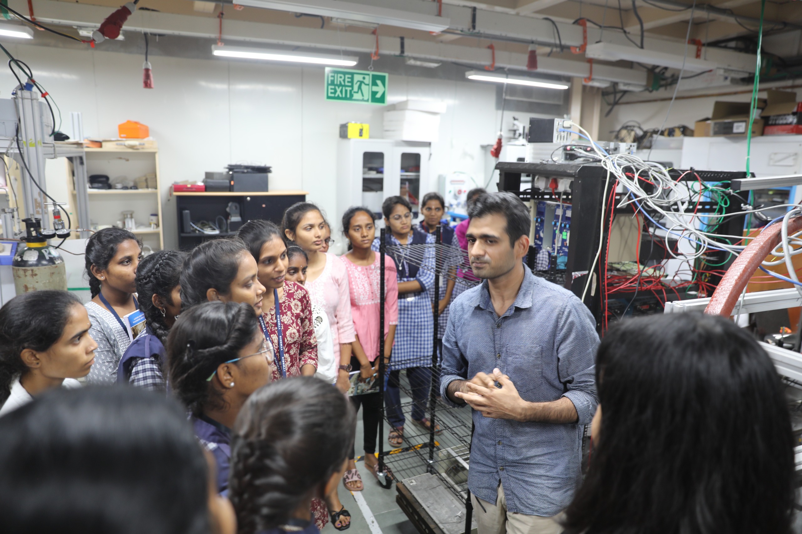 Kalpana She for STEM: Girl students from welfare colleges explore India’s top research labs in Hyderabad