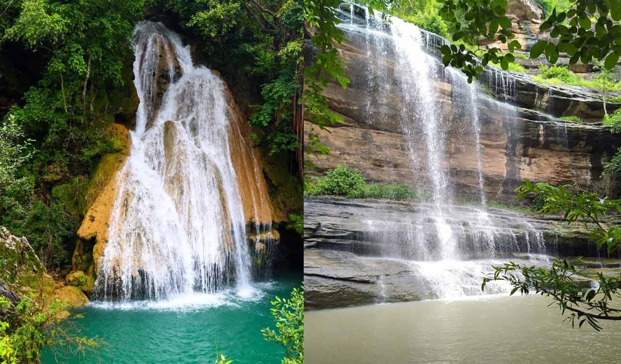 Incessant rains revive Adilabad’s scenic waterfalls, attract visitors