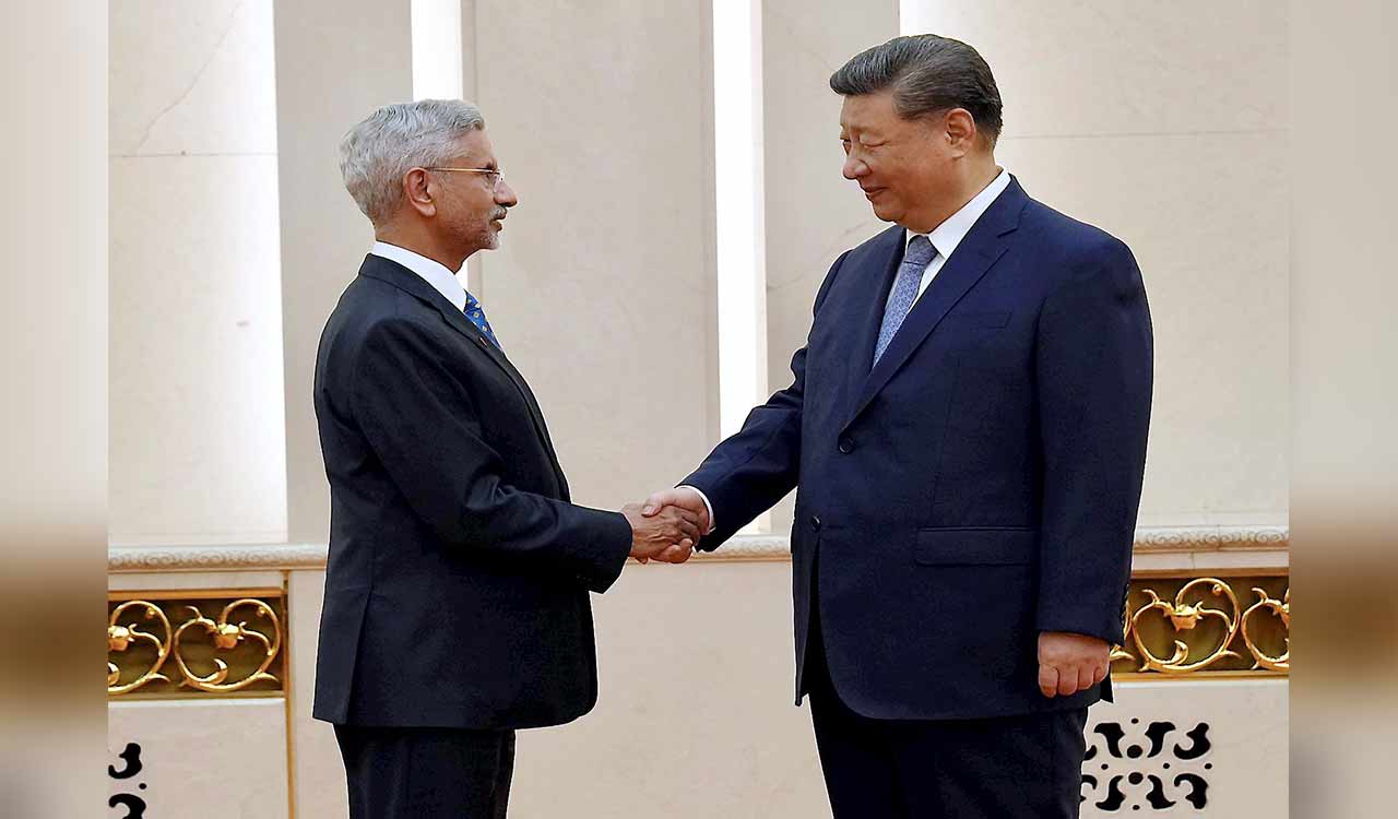 EAM Jaishankar meets Chinese President Xi Jinping, discusses India-China ties