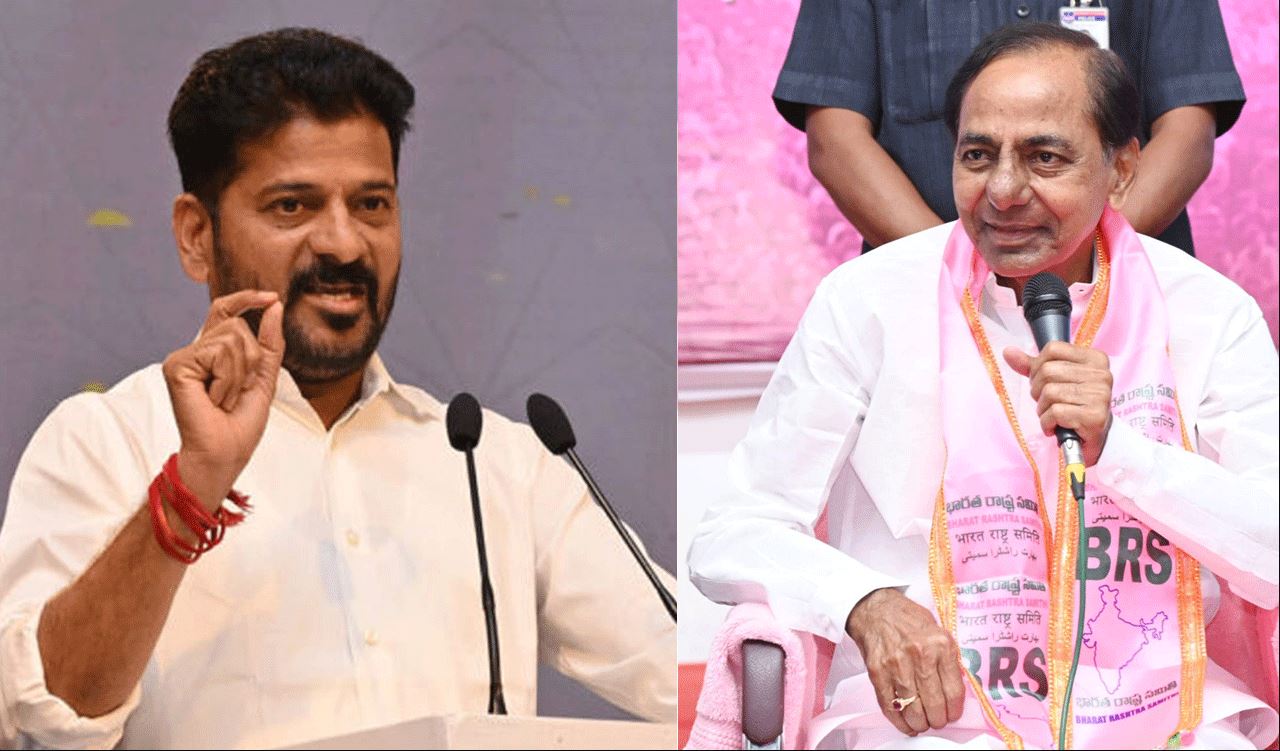 Revanth Reddy makes open offer to KCR for debate on Krishna, Godavari water issues
