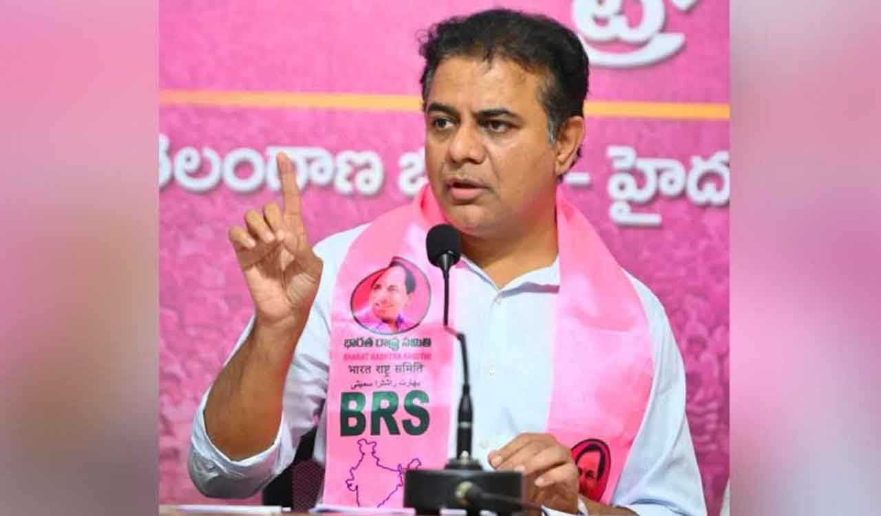 KTR blames Congress for Telangana water crisis, cites failure to use Krishna, Godavari inflows