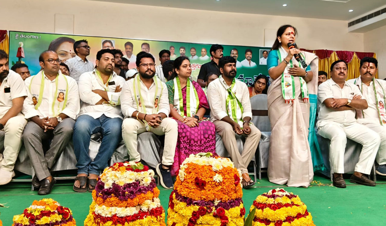 MLC Kavitha demands action on demerger of five villages merged into Andhra