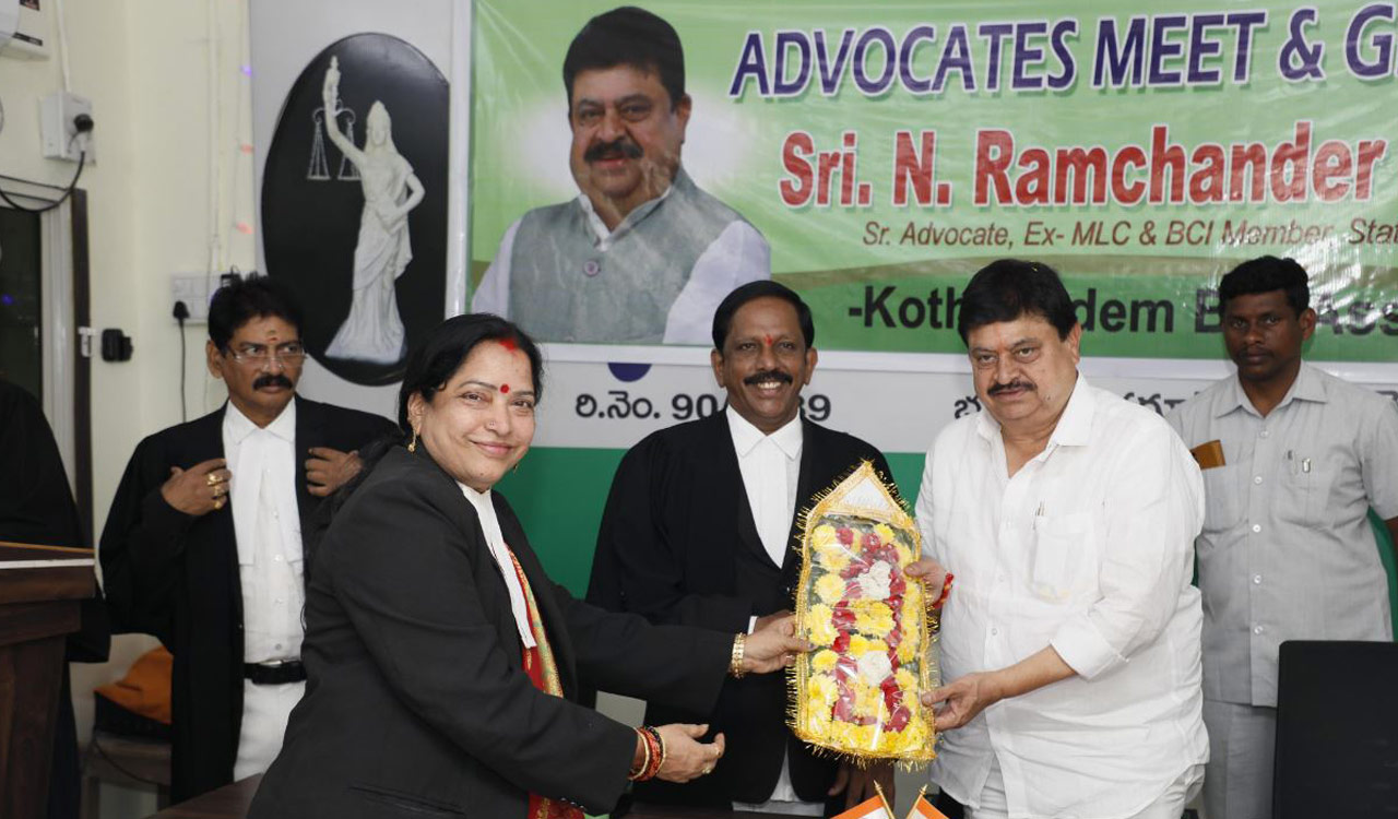 Notary appointments: Kothagudem advocates urge BJP’s Ramchander Rao to resolve pending issues