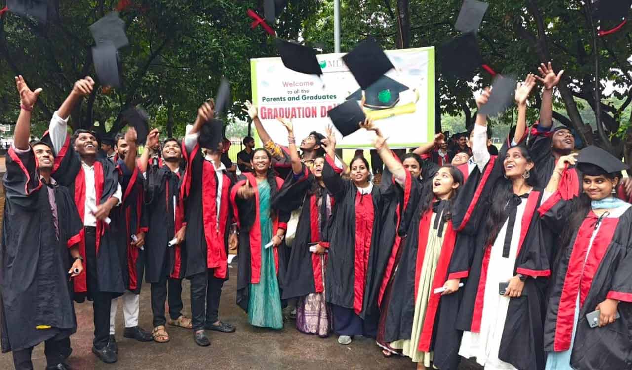 MLRIT hosts 16th graduation day, awards degrees to 2,230 B.Tech students