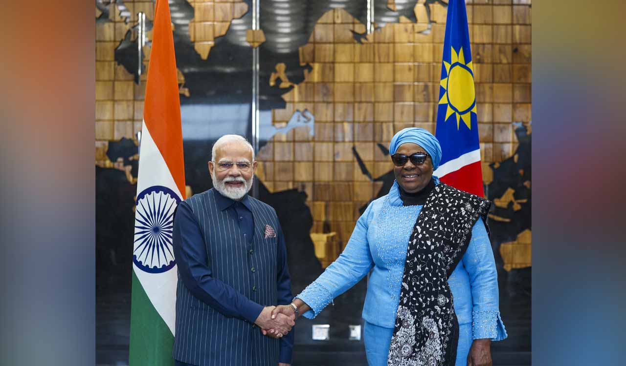 PM Narendra Modi conferred with Namibia’s highest civilian award
