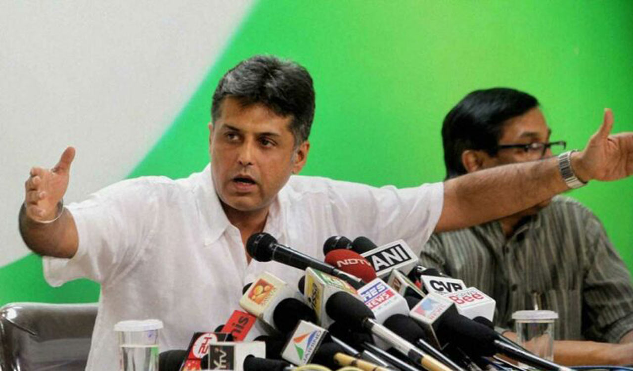 BJP targets Congress for dropping Tewari from Operation Sindoor debate