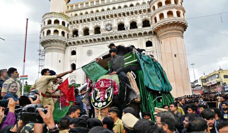 Traffic curbs in Twin Cities on account of Bibi-Ka-Alam procession
