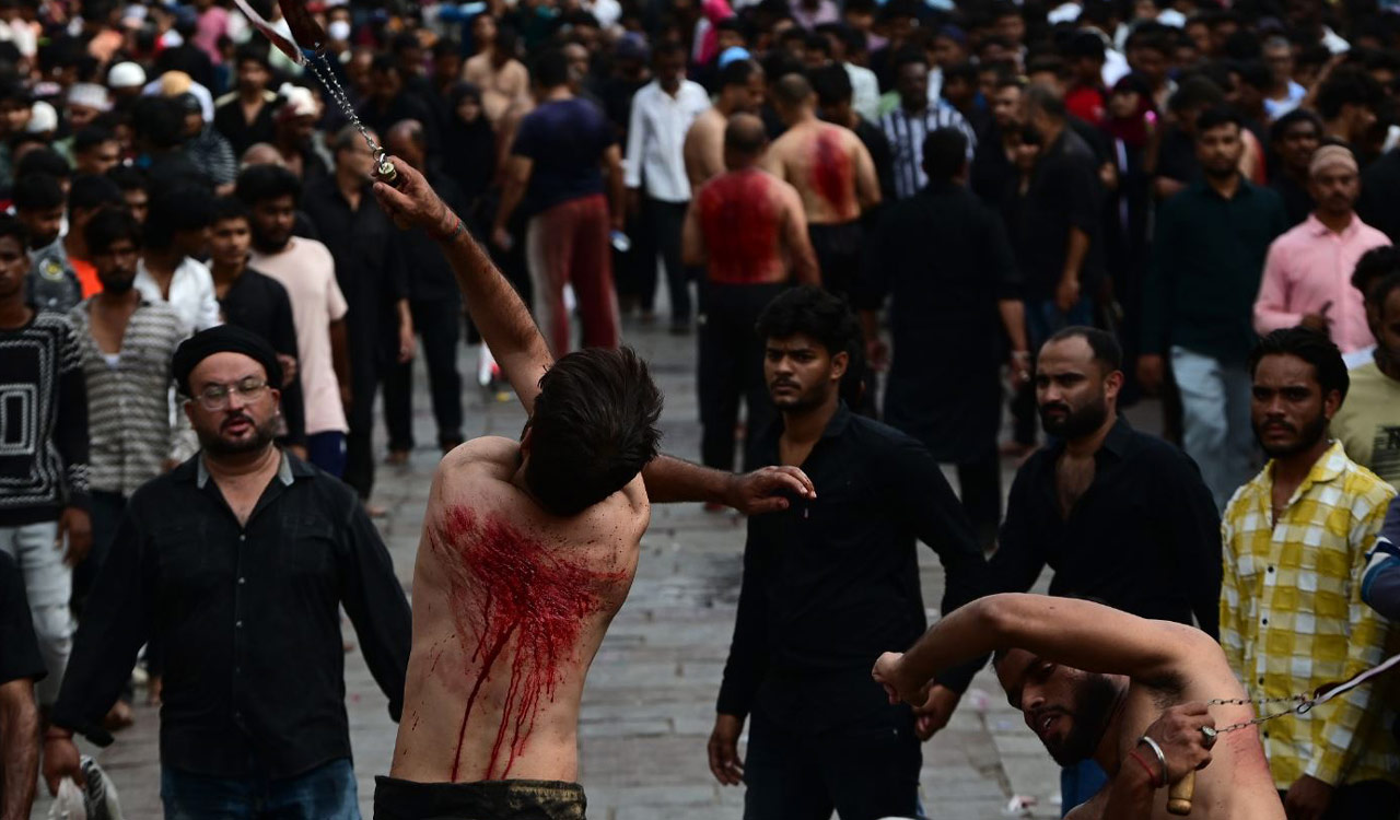 Muharram 2025: Hyderabad observes Youm-e-Ashoora with solemn procession and prayers