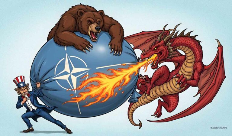 Rewind: Is the sky falling on Western alliance?
