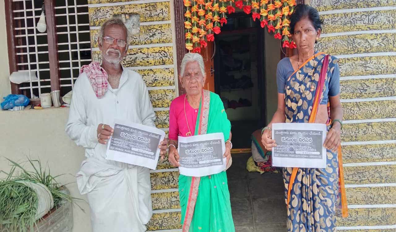 Telangana Chief Minister’s pet project faces stiff opposition from farmers in Narayanpet