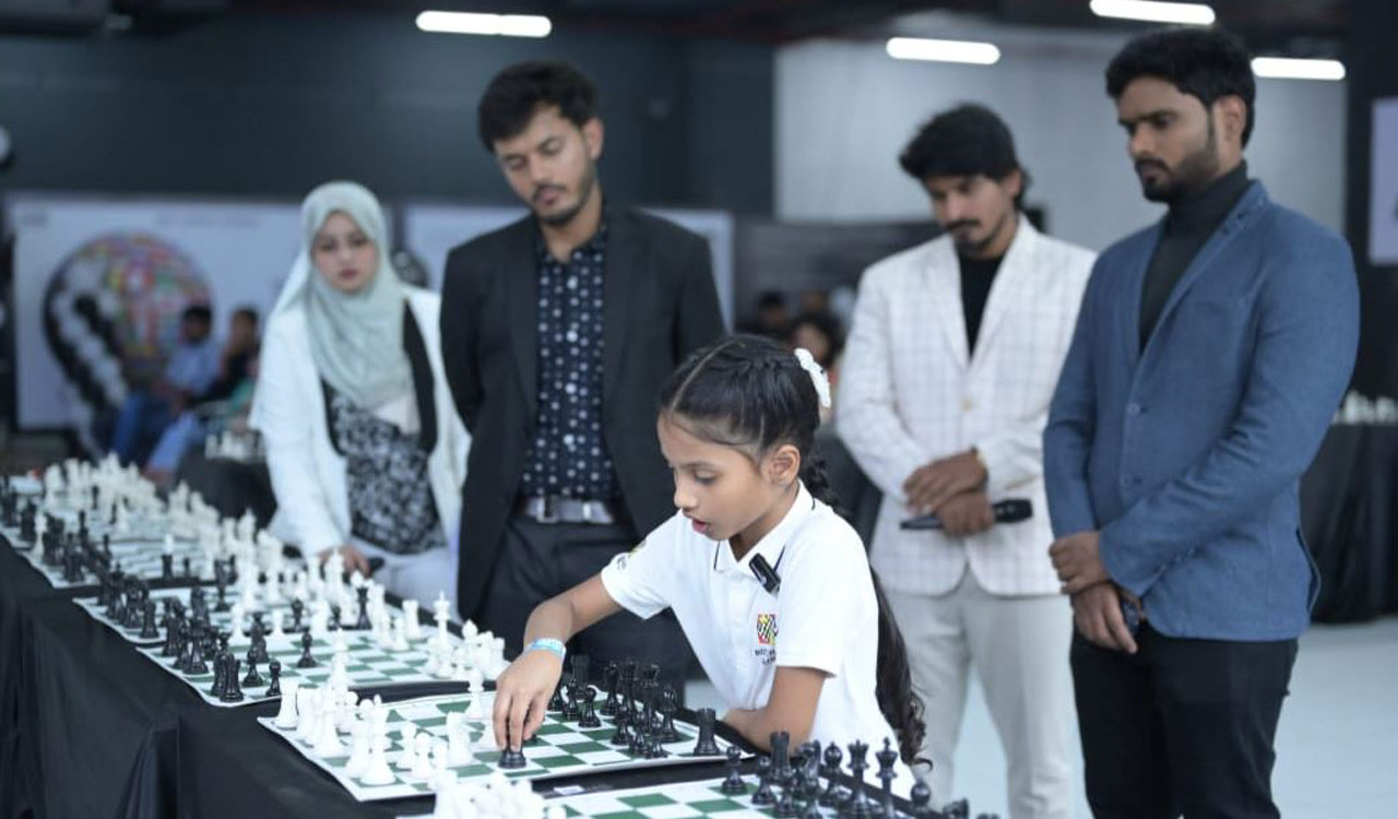 Chess prodigy at 8: Nirvi Pradyumna stuns Hyderabad with record-breaking feats
