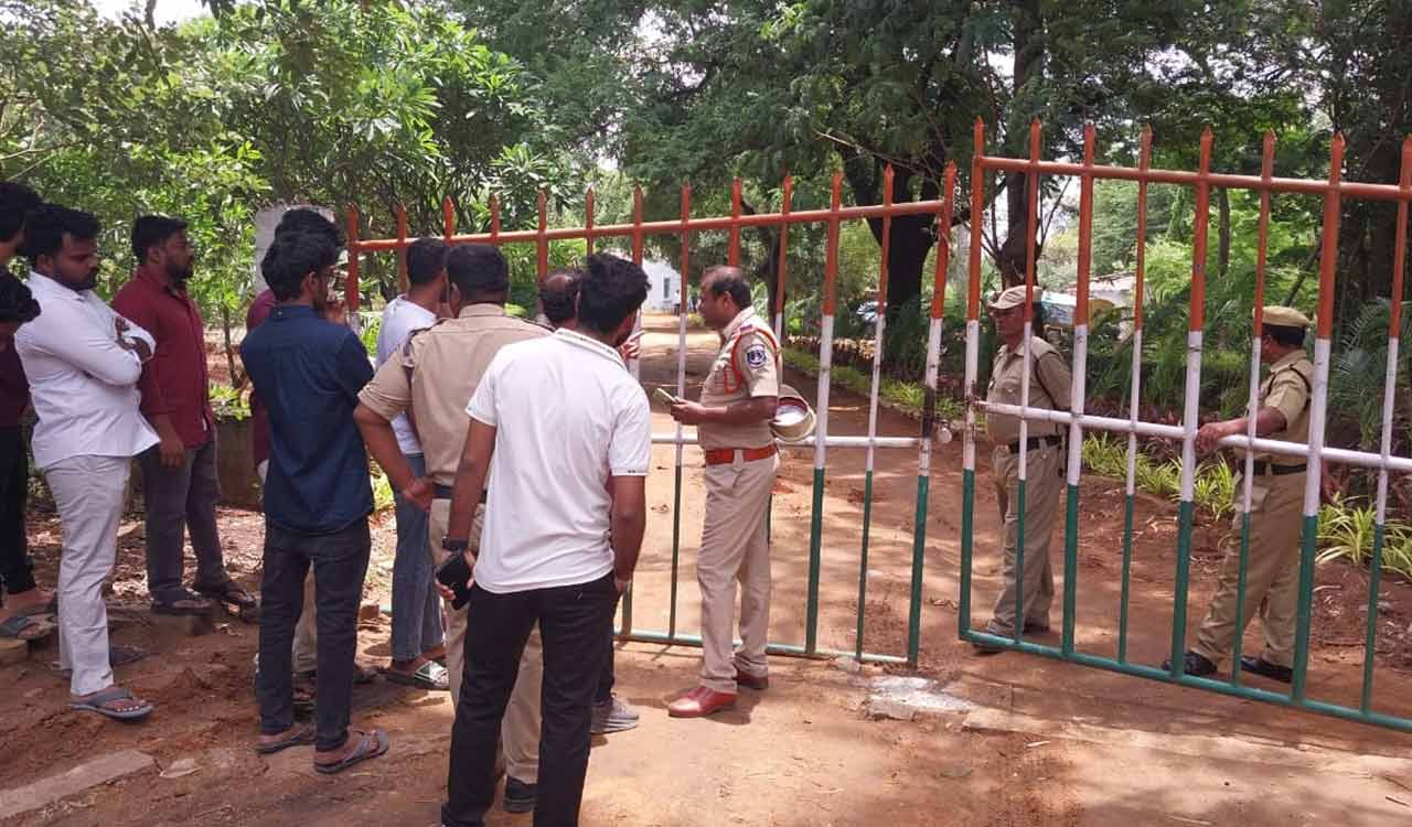 Hyderabad: Student protest erupts after trees razed for Revanth’s plantation event