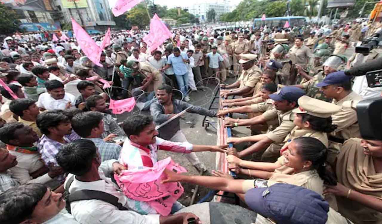 Arrests spark outrage as Telangana youth protest unmet job promises