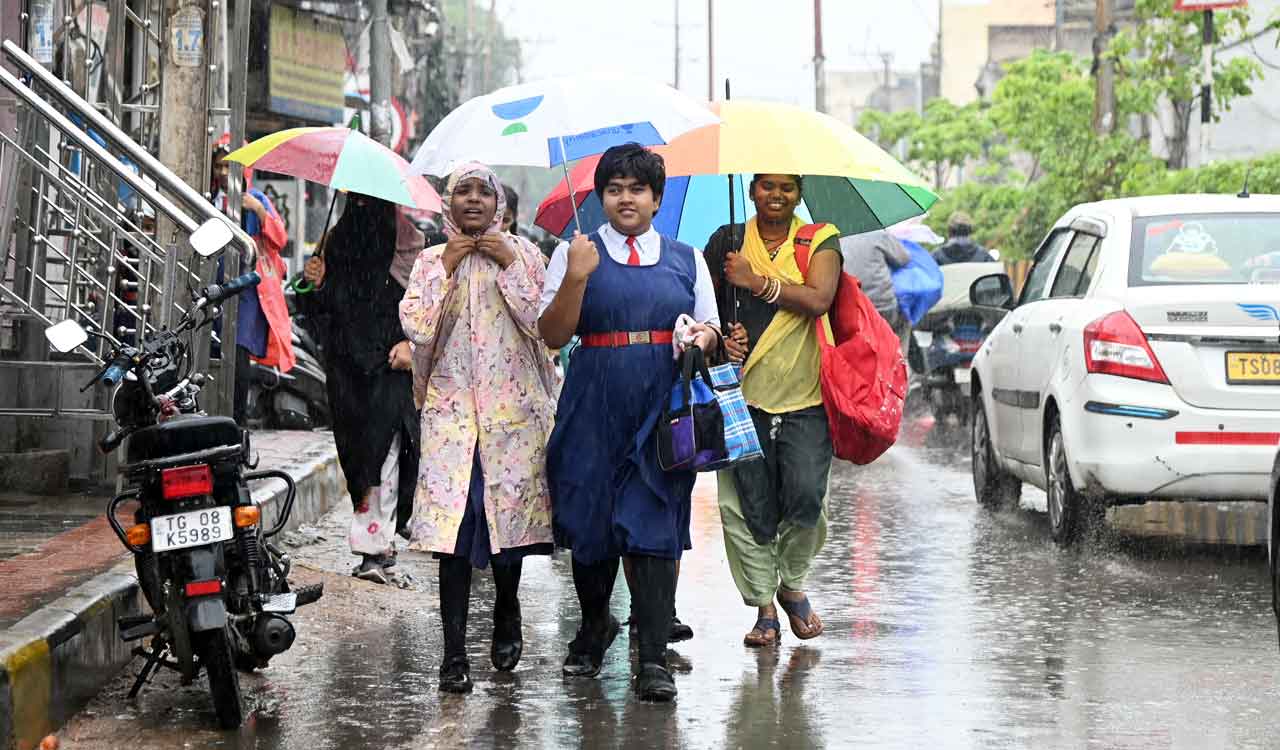 Rain continues to pound Telangana