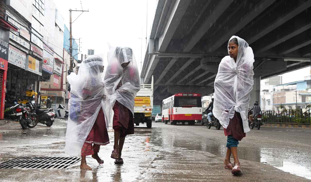 Rain continues to pound Telangana