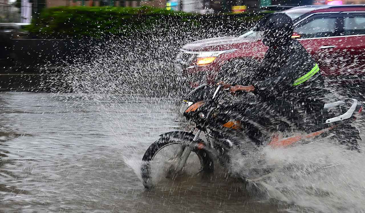 Hyderabad: Old City struggles with waterlogging, traffic jams