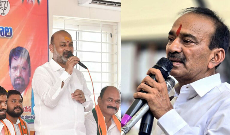 Bandi Sanjay's remarks deepen BJP rift in Huzurabad