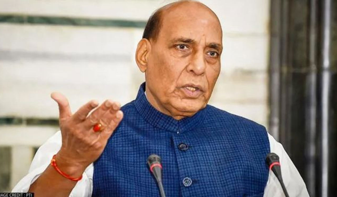 Peace time is nothing but ‘illusion’: Defence Minister Rajnath Singh