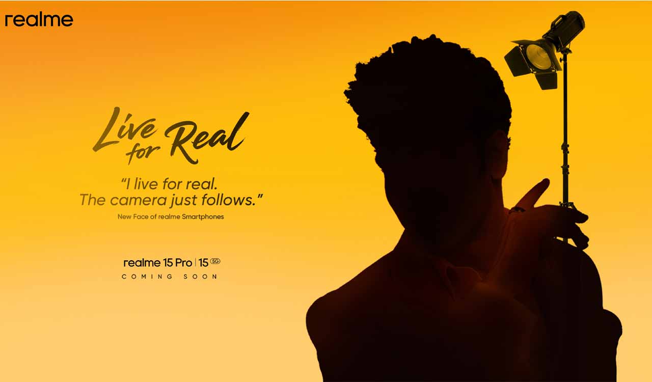 Realme releases new teaser for launch of 15 Series with cryptic ‘Live for Real’ poster