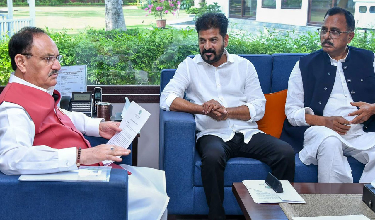 CM asks Centre to supply urea, support Zaheerabad Industrial Smart City development